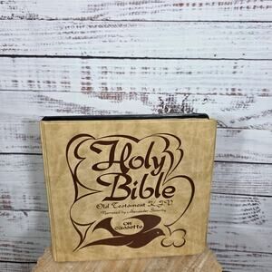 VTG Holy Bible Old Testament KJV Cassette Tape Set Alexander Scourby Audio